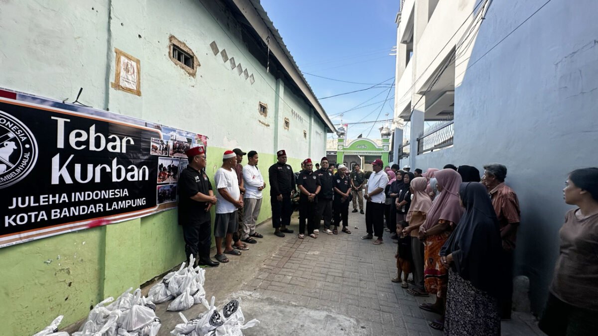 Sinergi JULEHA DPD Bandar Lampung dan Zitline Sukses Gelar Program “Tebar Kurban” dan Syiar Sembelih Halal