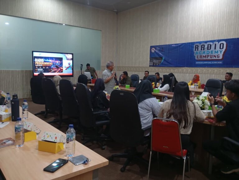 Pemprov Lampung Apresiasi Radio Academy KPID