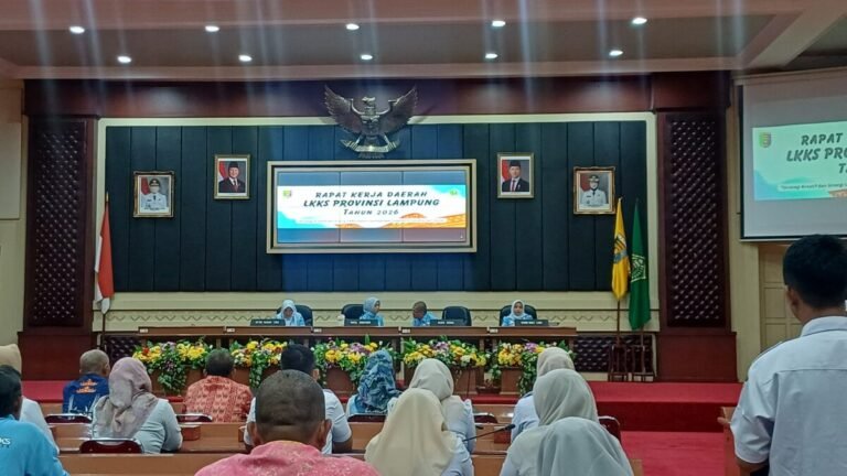 LKKS Provinsi Lampung Diminta Perkuat Kolaborasi Tangani Masalah Sosial