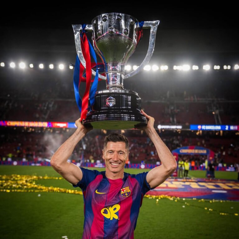 Robert Lewandowski Resmi Umumkan Pergi dari Barcelona