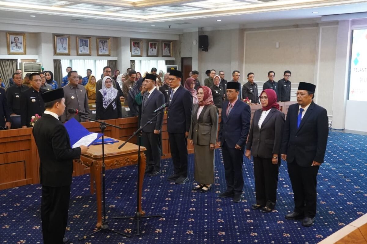 Enam Pejabat Baru Isi Posisi Strategis di Dinas Kelautan hingga Perkebunan Pemprov Lampung