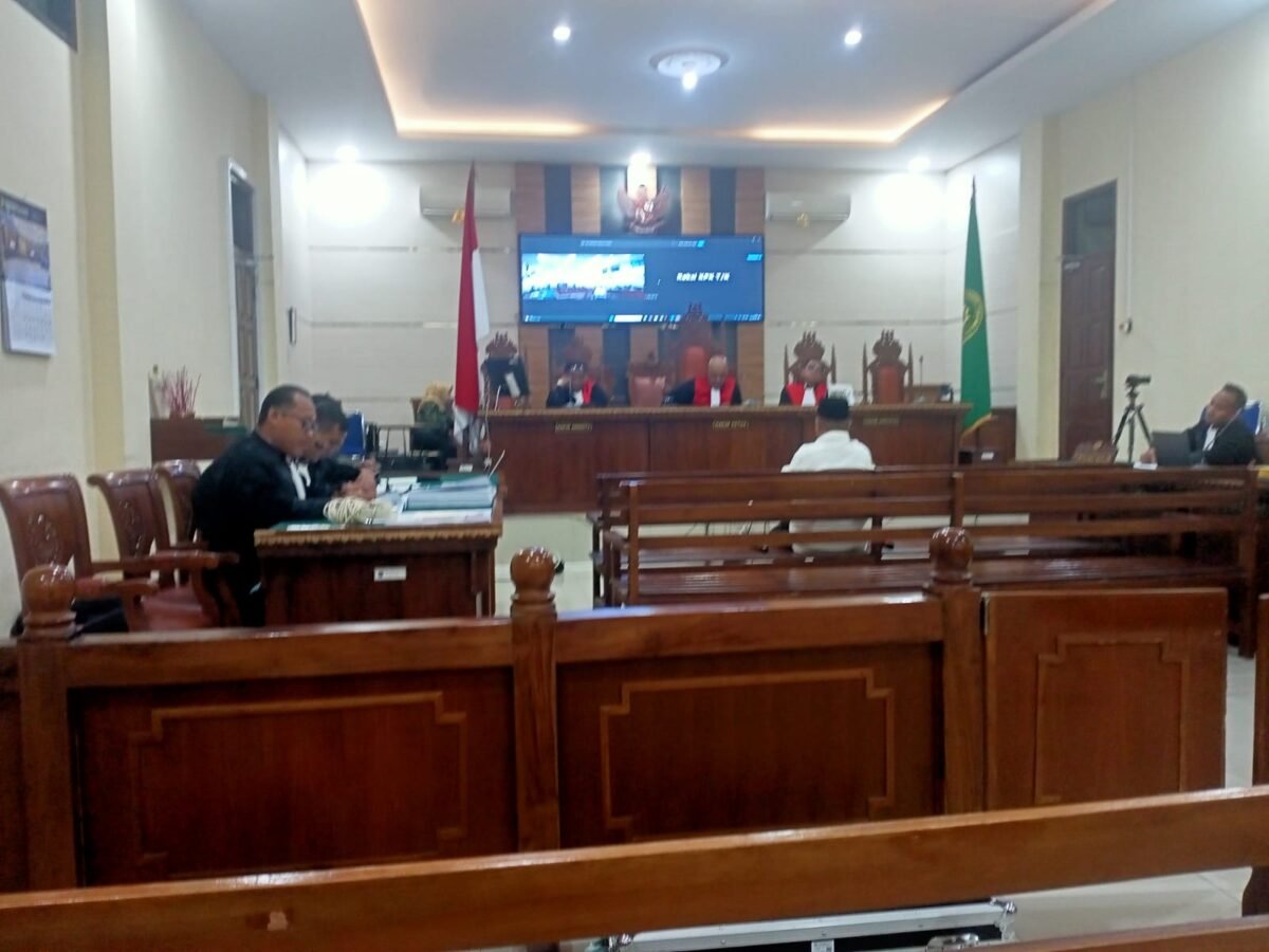 Pemberi Uang Proyek Alkes Dinkes Lamteng Dituntut Satu Tahun Enam Bulan Penjara