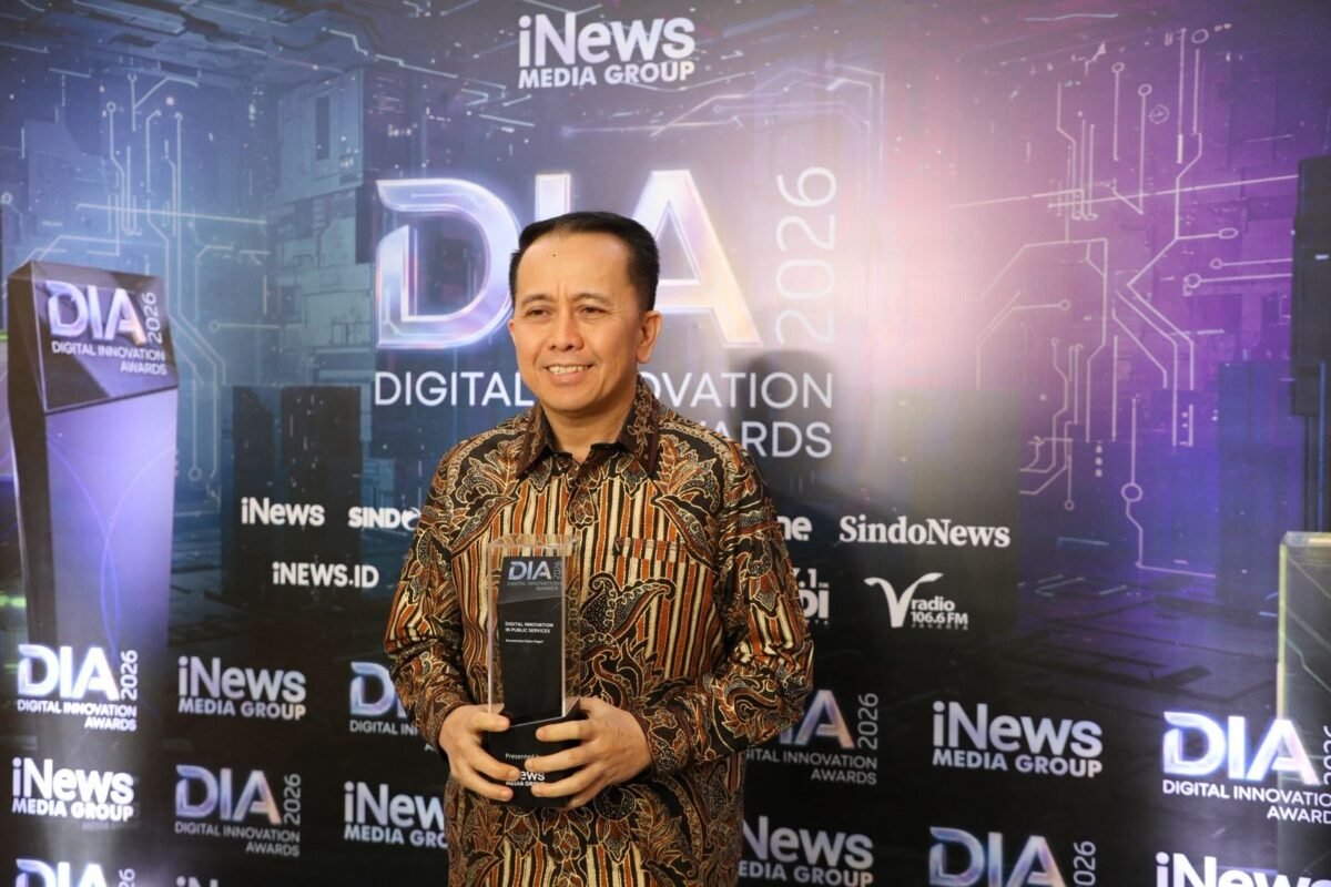 Agus Fatoni Raih Penghargaan Digital Innovation Award 2026