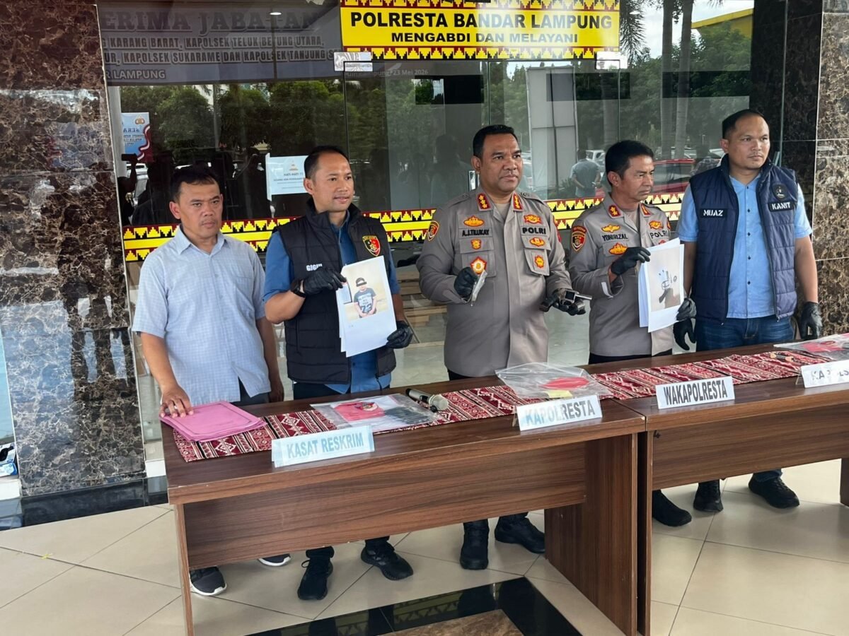 Kapolresta Bandar Lampung Dalami Senpi Milik Pelaku Curanmor