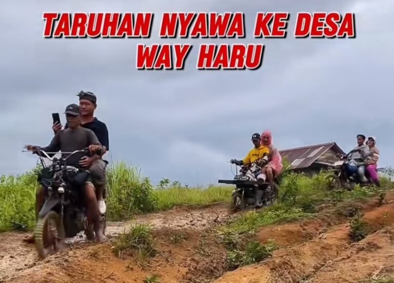 Warga Keluhkan Jalan Way Haru yang Tidak Kunjung Dibangun