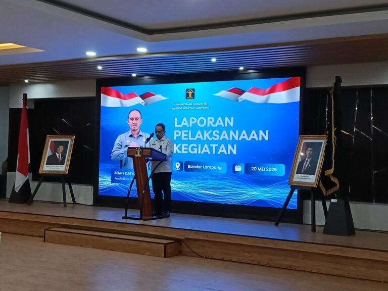 Kemenkum Lampung Permudah Legalisasi Dokumen ke Luar Negeri dengan Apostille