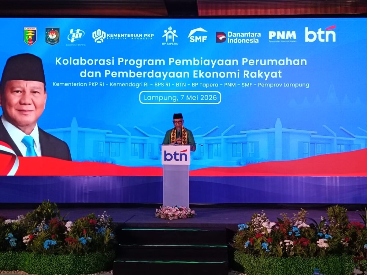 Lampung Dapat Tambahan 10 Ribu Unit Bedah Rumah
