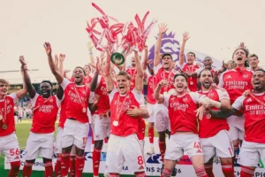 Sempurnakan Gelar Juara, Arsenal Tekuk Crystal Palace 2-1 di Laga Pamungkas Premier League
