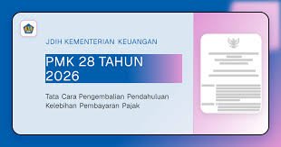 PMK 28/2026 Resmi Berlaku, Pemerintah Perkuat Kepastian-Percepatan Pengembalian Pajak